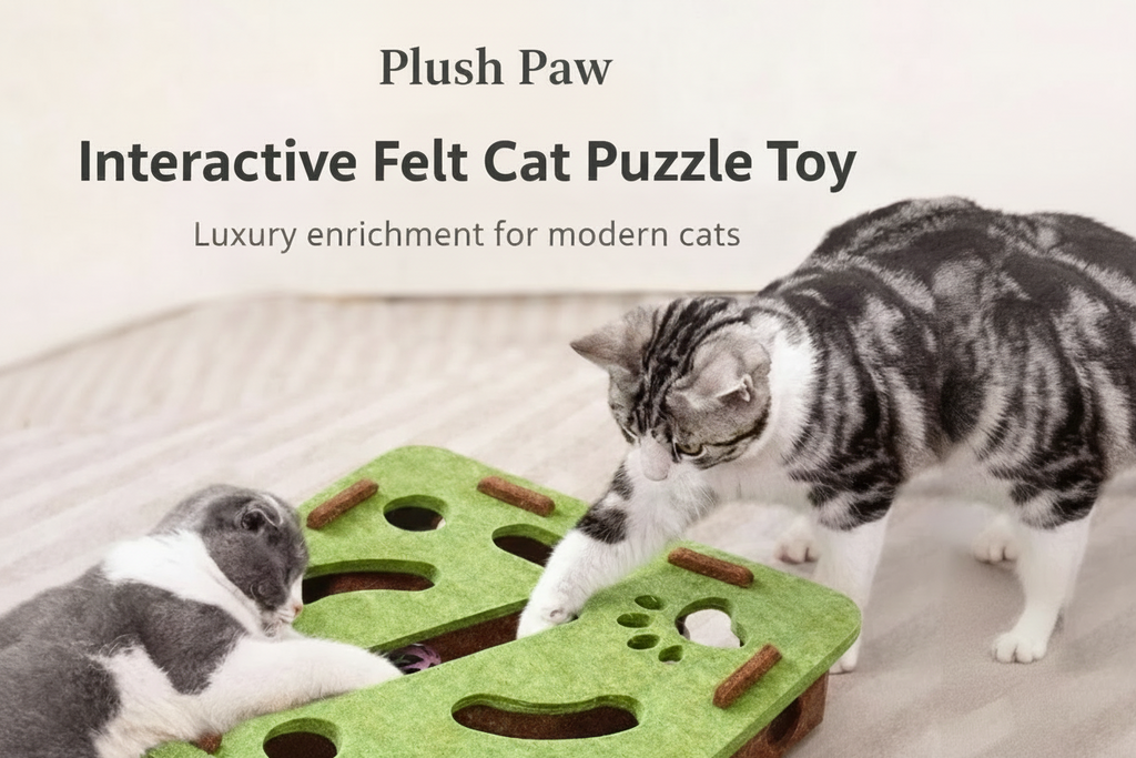 Mental Stimulation Puzzle Toy for Indoor Cats