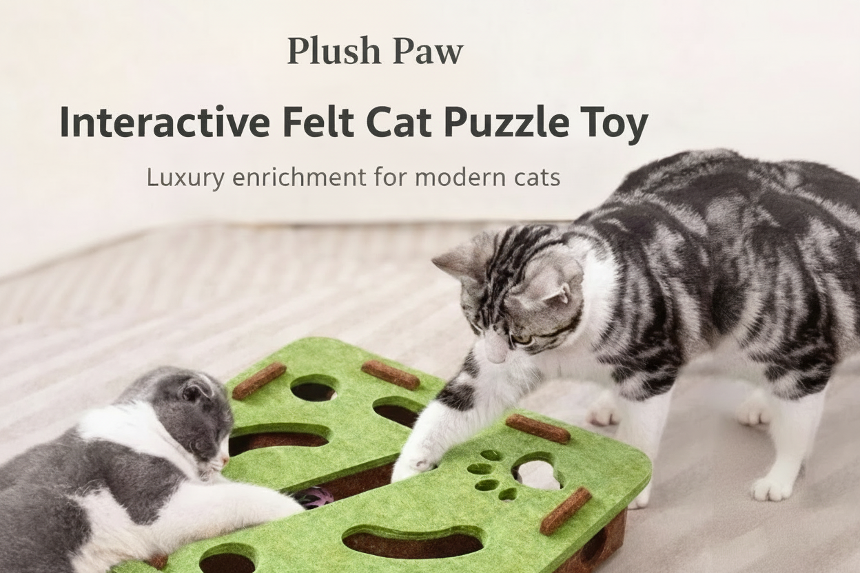 Mental Stimulation Puzzle Toy for Indoor Cats