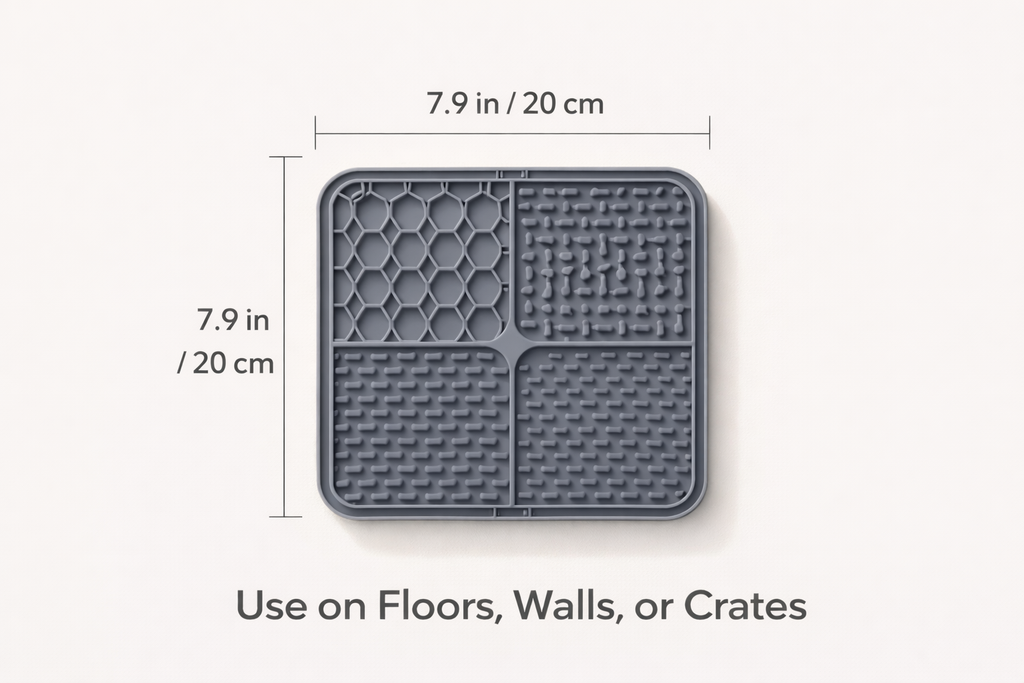 Silicone Slow Feeder Pet Placemat – Anti-Choking Lick Mat