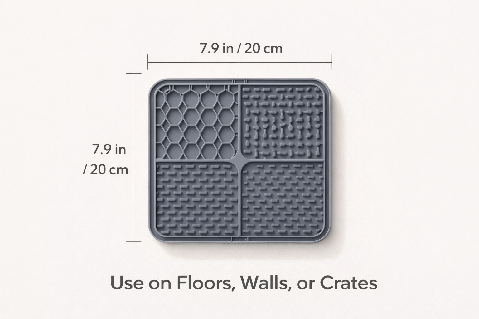 Silicone Slow Feeder Pet Placemat – Anti-Choking Lick Mat